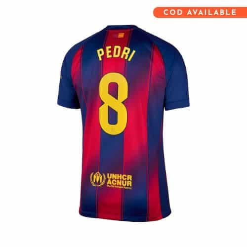 FC Barcelona Home Pedri Jersey 2025-26