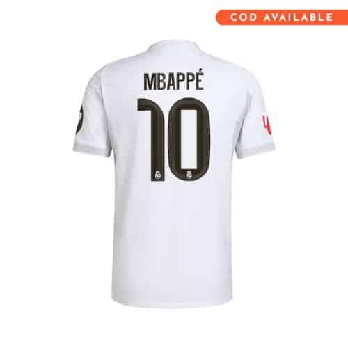 Real Madrid Home Mbappe Jersey 2025-26